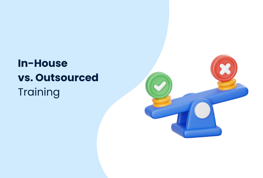 in-house and outsourced training