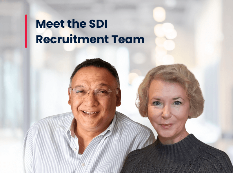 SDI recruitment team poses for a group photo